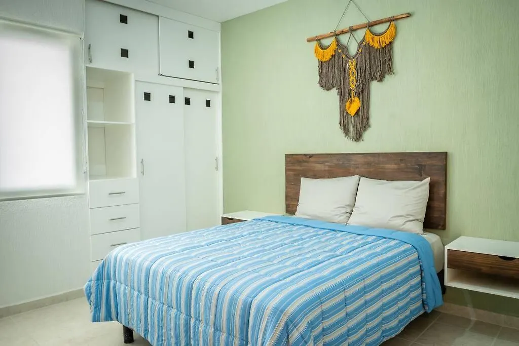 Ferienwohnung Depto 2 Rec. Con Vista A La Piscina En C. Privada Playa del Carmen Mexiko